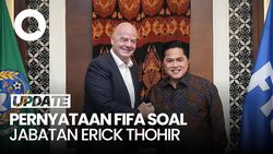 Video: Pernyataan Presiden FIFA Restui Erick Thohir Rangkap Jabatan