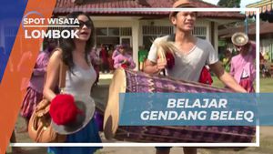 Belajar Memainkan Gendang Beleq di Lombok