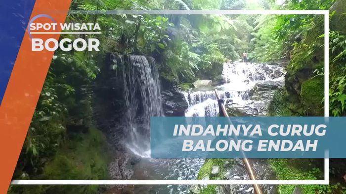 Menikmati Pesona Curug Balong Endah di Bogor