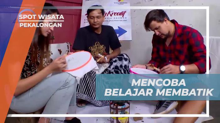 Ciptakan Karya Batik Sendiri Setelah Belajar di Kampung Batik Kauman, Pekalongan