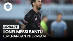 Video Messi Brace, Inter Miami Hajar New York City 4-0