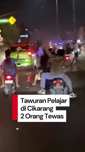 Video Tawuran Brutal di Cikarang: 2 Pelajar Tewas, 4 Kritis Usai Dibacok