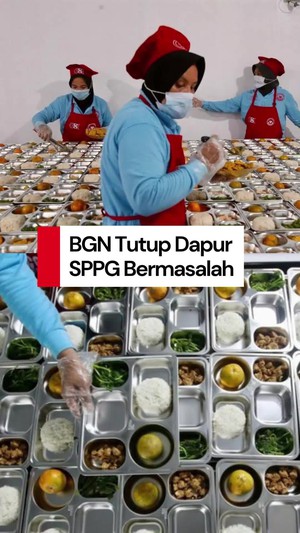 Video: BGN Tutup Semua Dapur SPPG yang Bermasalah Per Hari Ini
