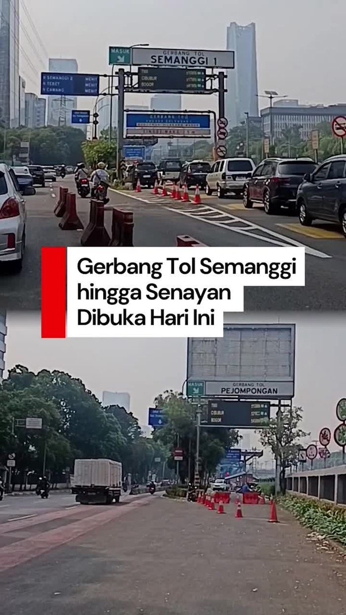 Video: Gerbang Tol Semanggi 1 & 2 Dibuka Pagi Ini, Pejompongan Masih Tutup