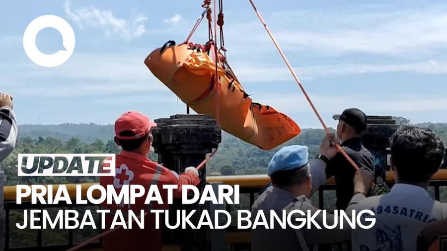 Video: Lagi-lagi Ada Tragedi Bunuh Diri di Jembatan Tukad Bangkung Bali