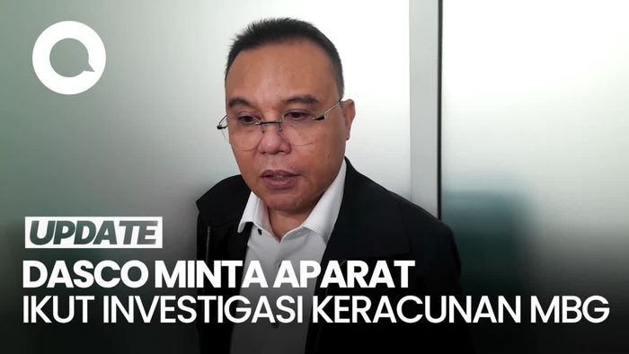 Video Dasco Sentil BGN, Minta Kasus Keracunan MBG Disikapi Serius