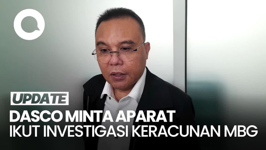 Video Dasco Sentil BGN, Minta Kasus Keracunan MBG Disikapi Serius Video Dasco Sentil BGN, Minta Kasus Keracunan MBG Disikapi Serius