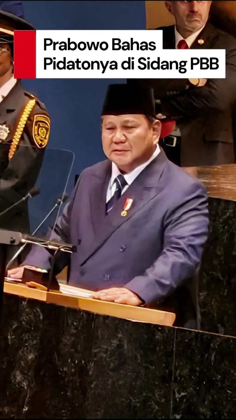 Video: Kata Prabowo soal Pidatonya di Sidang Umum PBB