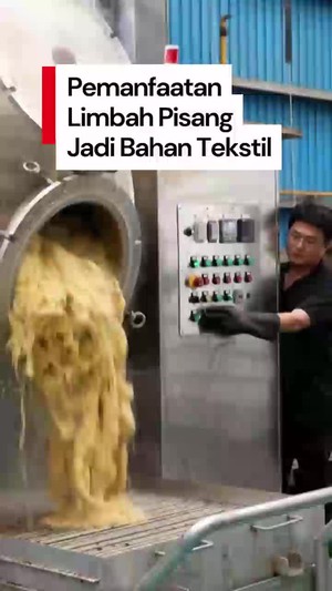 Video: Pengusaha Taiwan Sulap Limbah Pisang Jadi Tekstil