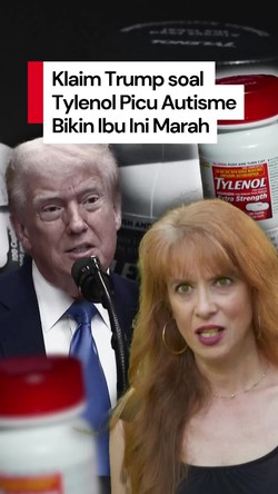 Video: Ibu 3 Anak Autis Marah gegara Trump Sebut Tylenol Picu Autisme