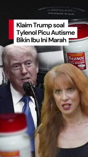 Video: Ibu 3 Anak Autis Marah gegara Trump Sebut Tylenol Picu Autisme