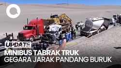 Video Minibus Vs Truk Kargo di Peru, 14 Orang Tewas