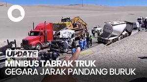 Video Minibus Vs Truk Kargo di Peru, 14 Orang Tewas