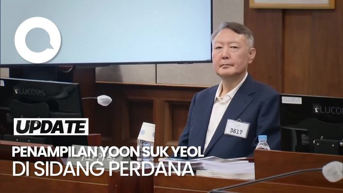 Video: Eks Presiden Korsel Yoon Suk Hadiri Sidang Perdana, Tampak Kurusan