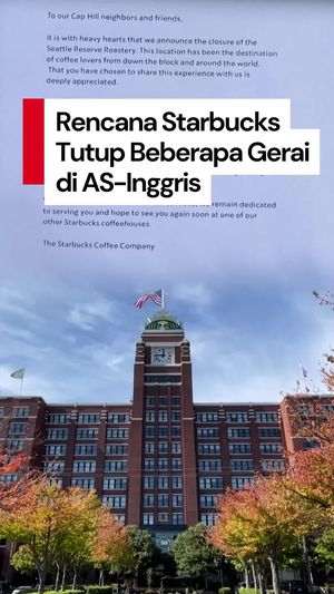 Video: Sejumlah Gerai Strabucks di AS-Inggris Mau Ditutup, Ada Apa?