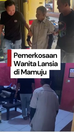 Video Pria 65 Tahun Perkosa Lansia di Mamuju, Kepergok Anak-Cucu Korban