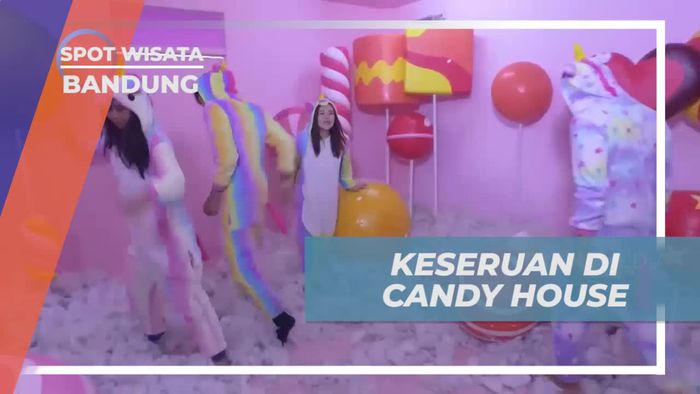 Bersenang-Senang di Candy House yang Penuh Kejutan di Happy Farm, Bandung