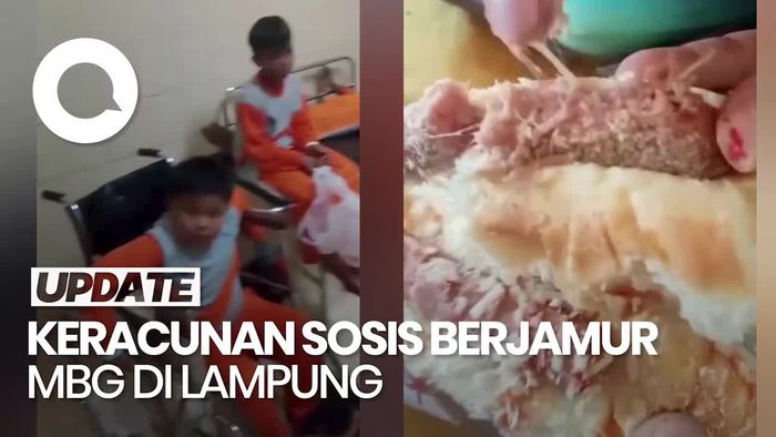 Video: Puluhan Pelajar di Lampung Keracunan Sosis Berjamur di MBG