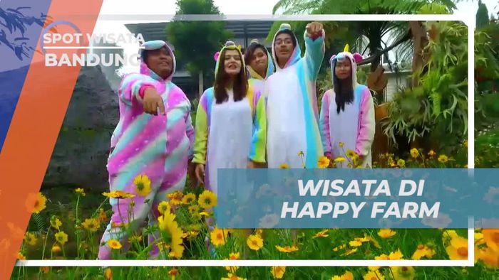 Bergembira dan Berlibur di Happy Farm yang Penuh Keceriaan di Bandung