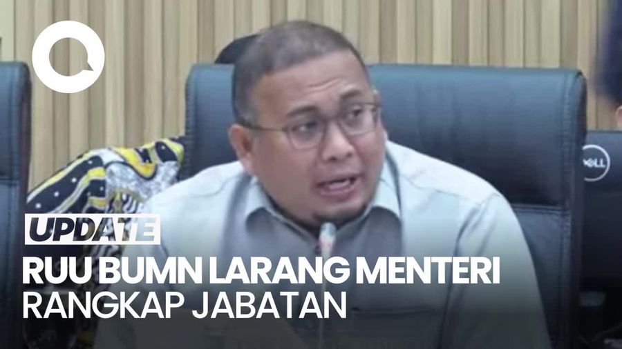 Video: DPR Setuju Larang Menteri-Wamen Rangkap Jabatan Komisaris BUMN