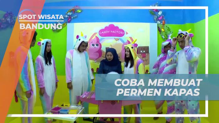 Buat Permen Kapas yang Manis dan Menyenangkan di Happy Farm, Bandung