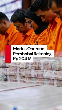 Video Modus Pembobol Rekening Rp 204 M: Pakai U-Turn dan Penadah