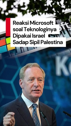 Video Microsoft Putus Beberapa Layanan ke Unit Militer Israel