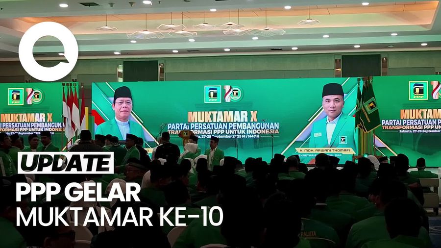 Video PPP Gelar Muktamar ke-10, Sekjen: Menyusun Perbaikan dari Masa Kritis 