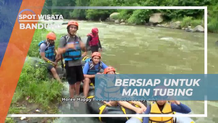 Mempersiapkan Keseruan Bermain Tubing di DRiam Riverside, Bandung