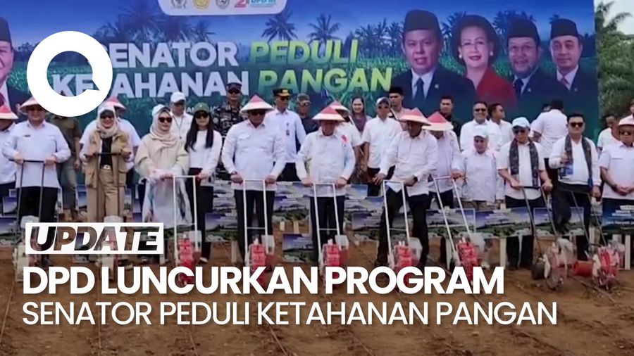 Video: Ketua DPD Luncurkan Program Ketahanan Pangan, Bantu Target Prabowo