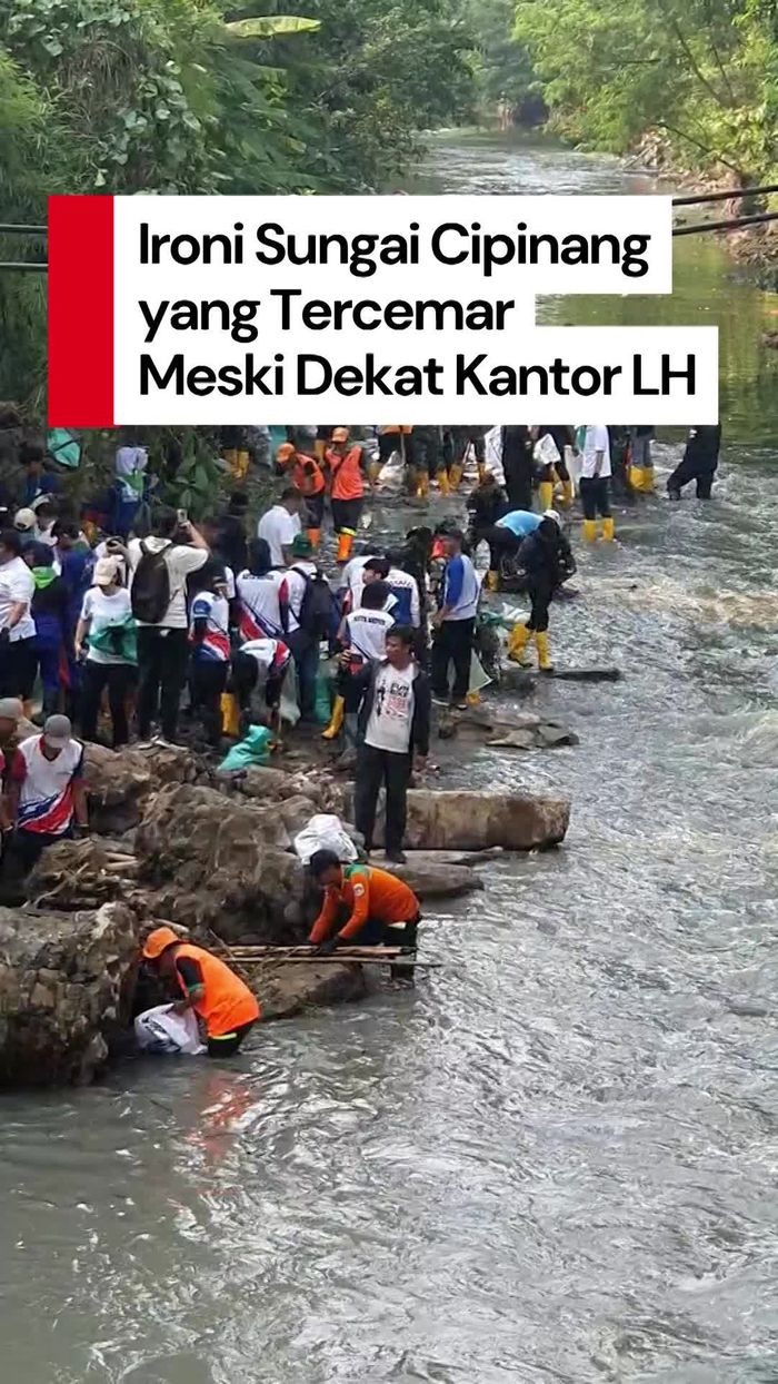 Video: Kata Menteri LH soal Sungai Cipinang yang Dekat Kantornya Tercemar