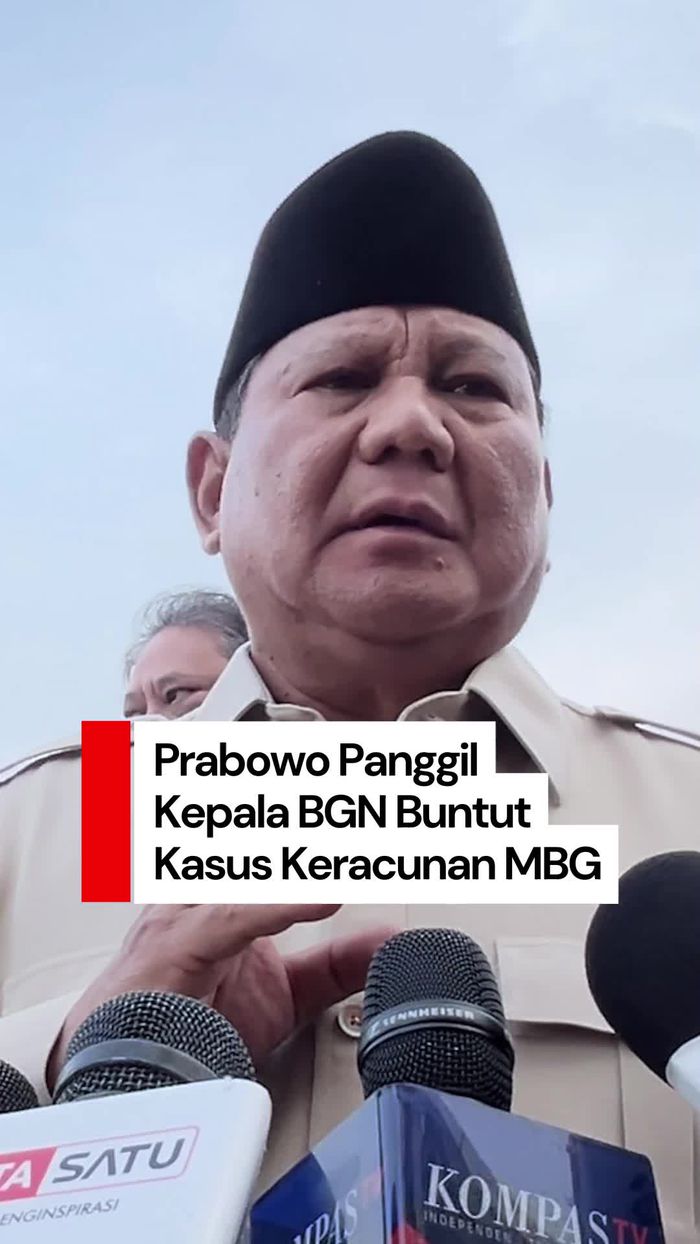 Video Prabowo Panggil Kepala BGN Setibanya di RI: Ini Masalah Besar!