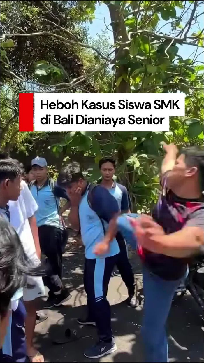 Video Viral Siswa SMK di Bali Dianiaya Senior gegara Ejekan Banyak Gaya