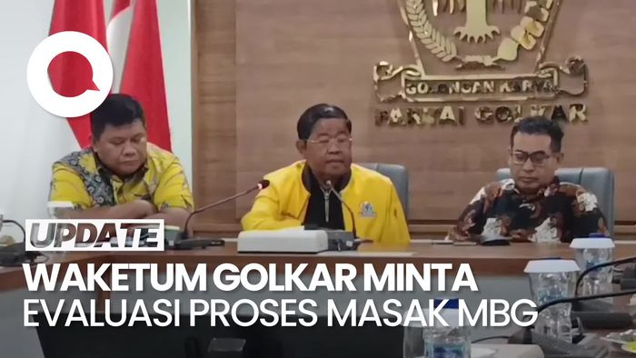 Video Golkar soal Kasus Keracunan MBG: Evaluasi Proses Masak-Distribusi