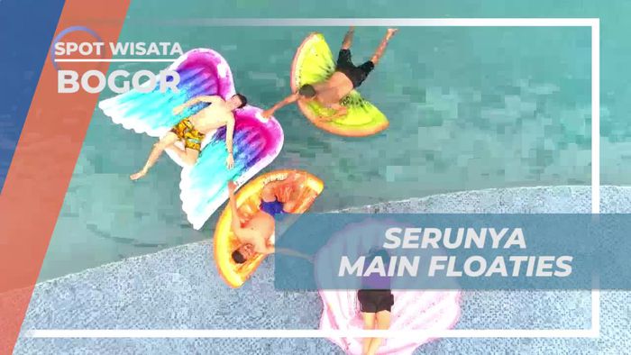 Bersantai dan Bermain Floaties di Kolam Renang Bogor dalam Suasana Seru