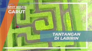 Mengikuti Tantangan di Rintangan Labirin dan Melalui Berbagai Kejutan di Garut