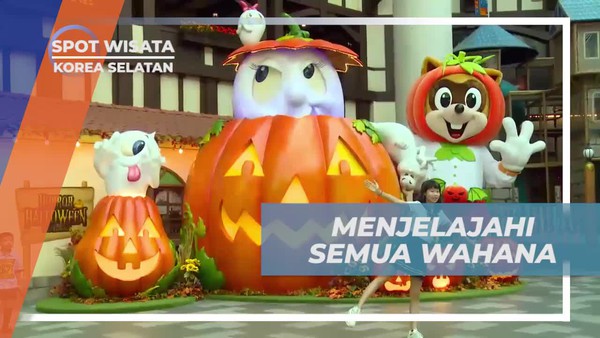 Menjelajahi Semua Wahana di Lotte World, Korea Selatan