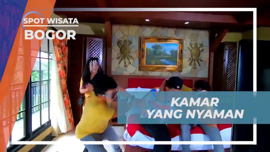 Bersantai di Kamar Bergaya Inggris yang Unik dan Nyaman di Bogor, Jawa Barat