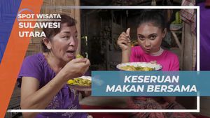 Merasakan Momen Makan Bersama Warga dan Selebriti di Desa Palaes Sulawesi Utara