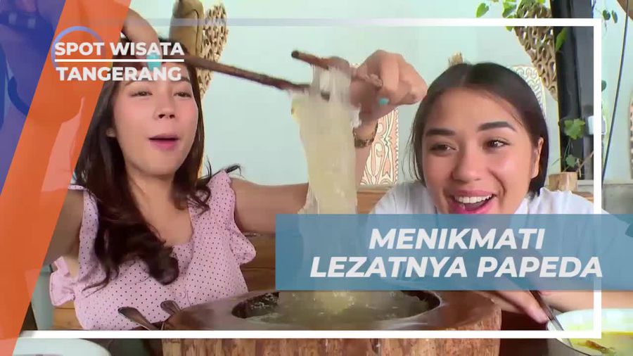 Bergurau dan Menikmati Lezatnya Papeda di Resto Papeda, Tangerang