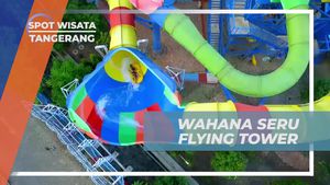 Mencoba Wahana Menantang Flying Tower di Ocean Park, Tangerang