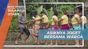 Mengikuti Semangat Warga dan Asiknya Lagu Saat Berlatih Joget di Desa Palaes Sulawesi Utara