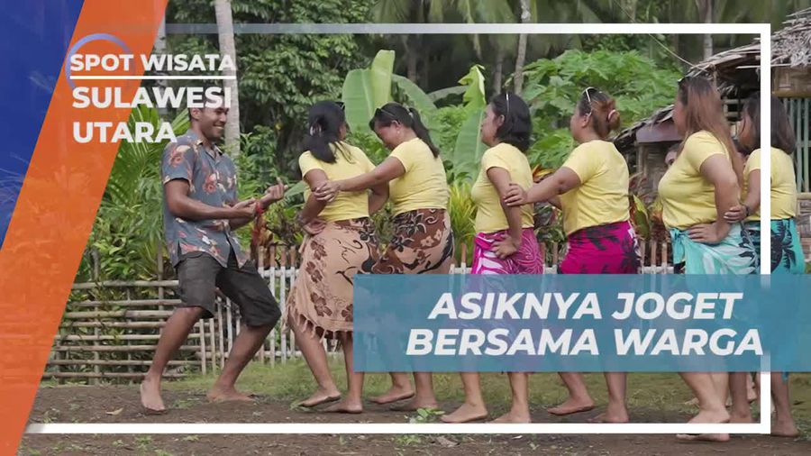 Mengikuti Semangat Warga dan Asiknya Lagu Saat Berlatih Joget di Desa Palaes Sulawesi Utara
