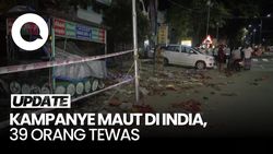 Video: Horor Kampanye di India, 39 Orang Tewas Berdesak-desakan