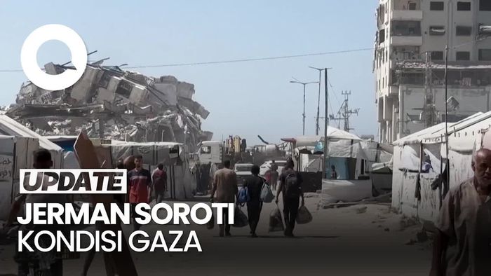 Video Menlu Jerman Soroti Kondisi Gaza: Perang Ini Harus Diakhiri!