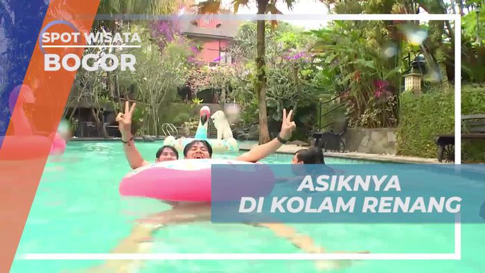 Berenang dengan Floaties dan Menikmati Suasana Santai di Kolam Renang Bogor, Jawa Barat