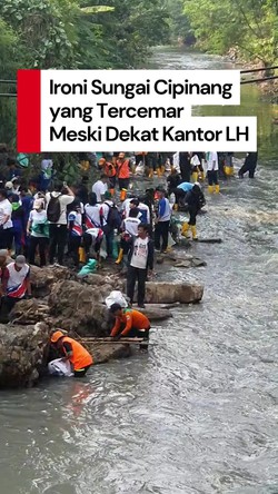 Video: Respons Menteri LH soal Sungai Cipinang yang Dekat Kantornya Tercemar