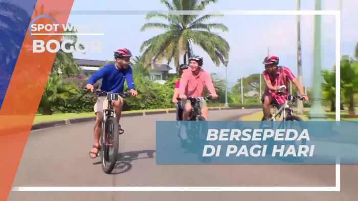 Bersepeda di Pagi Hari dan Menikmati Keindahan Alam di Kawasan Hotel Bogor