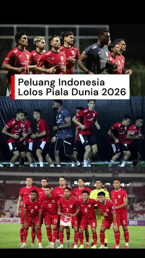 Video: Timnas Indonesia Berpeluang Lolos ke Piala Dunia, Tapi...