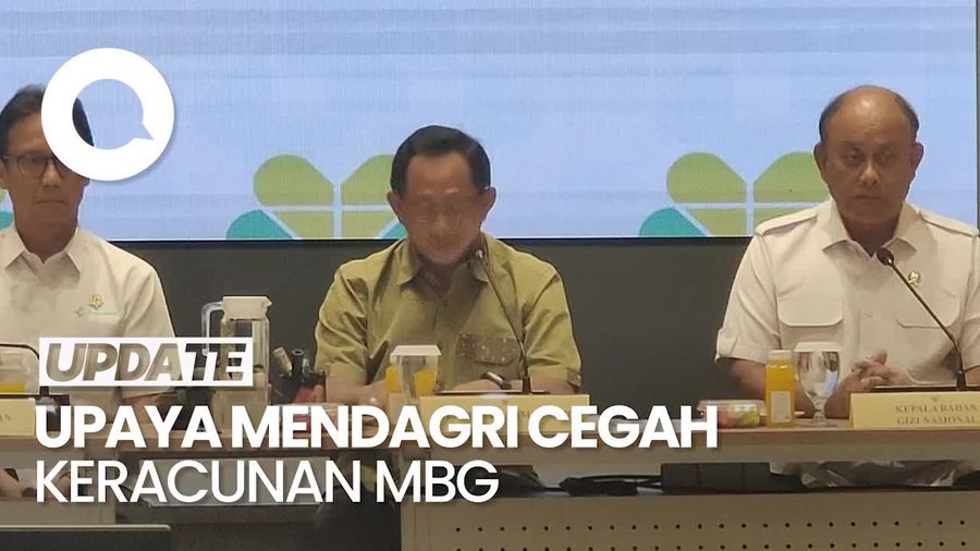Video: Langkah Mendagri Tindaklanjuti Kasus Keracunan Makan Bergizi Gratis